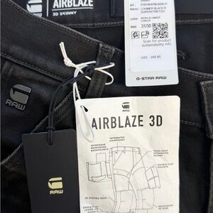G-Star RAW Black Skinny Jeans - Airblaze 3D